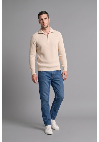 Defacto Standart Fit Yarım Fermuarlı Uzun Kollu Polo Yaka Triko Kazak H7182ax26aubg369 Bej-bg369 Defacto Standart Fit Yarım Fermuarlı Uzun Kollu Polo Yaka Triko Kazak H7182ax26aubg369 Bej-bg369