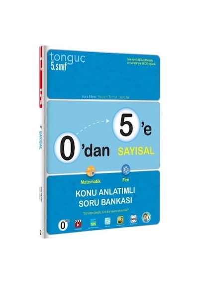 0 Dan 5 E Sayısal Konu Anlatımlı Soru Bankası Tonguç Akademi