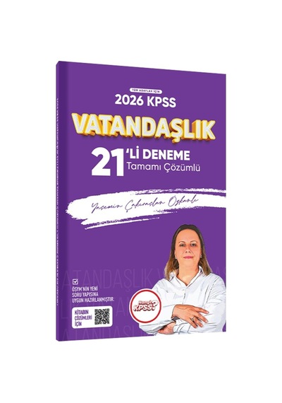 2026 Kpss Vatandaşlık 21li Deneme Tamamı Çözümlü Yasemin Özkanlı