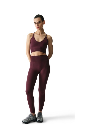 Penti Bordo Textured Seamless Sütyen