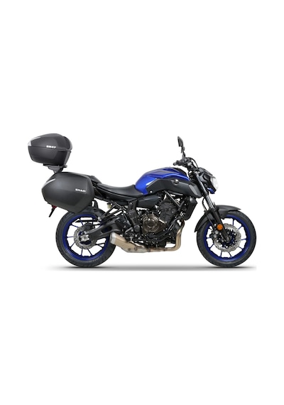 Motosiklet Kurye Arka Top Case Çanta Beyaz Reflektörlü Kilitli Shad Motor Çantası Bagaj Hacim 47 Lt Renkli
