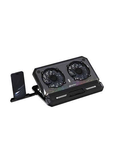 Nc21 Rgb 2 Fanlı 8 Kademeli Yükseklik Ayarı Notebook Soğutucu Stand