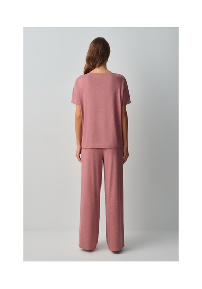 Suwen Bliss Pijama Takımı Wsh105100201458 Gül