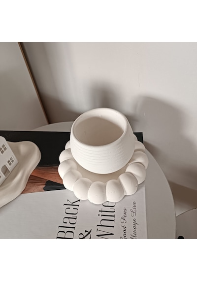 Sükulent Saksı Ve Tabağı 0,30 L