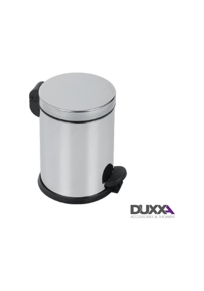 Duxxa Pedallı Çöp Kovası 3 Lt P.640003 Gümüş