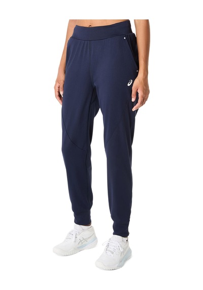 Asics Court Warm-up Pant Kadın Blue Eşofman Altı 2042a373-400 Mavi