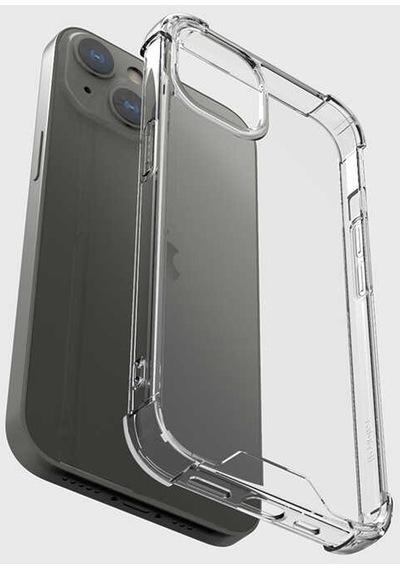 Apple Uyumlu iPhone 13 Mini Uyumlu Zore Nitro Anti Shock Silikon-renksiz Renksiz -