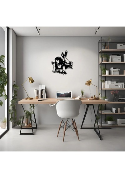 Lazer Kesim Metal Duvar Dekoru Pulp Fiction 2 Metal Duvar Tablosu Pop Art