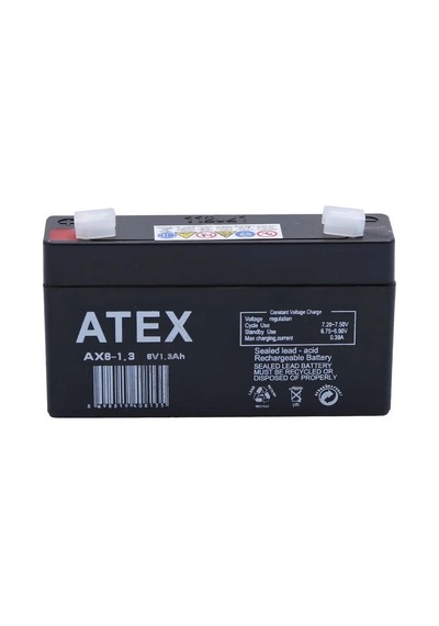 Ers Atex Ax6-1.3 6v 1.3ah Akü