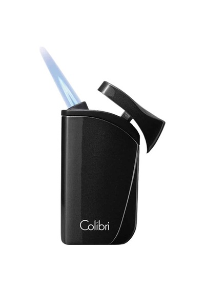 Colibri Falcon Metalik Siyah Puro Çakmağı
