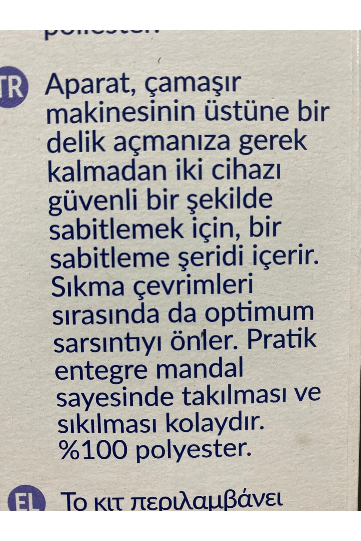 Çamaşır Makine Ve Kurutma Makinesi Birleştirme Aparatı Tüm Marka Modellere Uyumludur