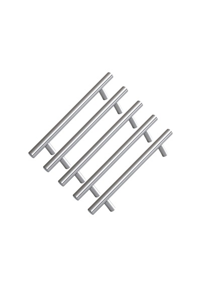 Taşlı Lama Kulp 128mm Inoks 2 Adet