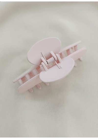 Toka Saç Aksesuarı 9 Cm İthal Ürün Mandal Saç Tokası Renk Açık Pembe 09419134