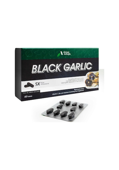 Ahmet Arifoğlu Siyah Sarımsak (Black Garlic) 60 Tablet