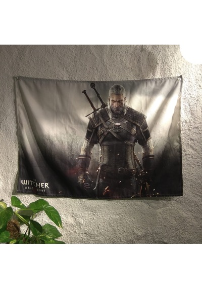 The Witcher Wild Hunt Duvar Örtüsü