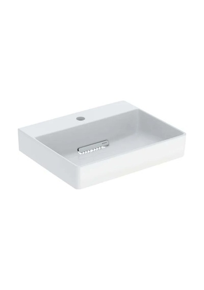 Geberit One Çanak Lavabo Yatay Çıkış 50 x 40 Batarya Delikli