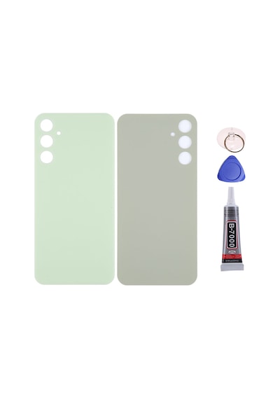 Samsung A24 Yeşil Uyumlu Arka Kapak Batarya Kapağı Pil Kapağı Yapışkan Ve Sökme Aparatıyla Beraber Full Set Yeşil