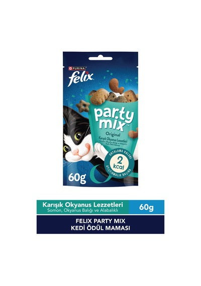 Felix Party Mix Karışık Okyanus Lezzetleri Kedi Ödül Maması