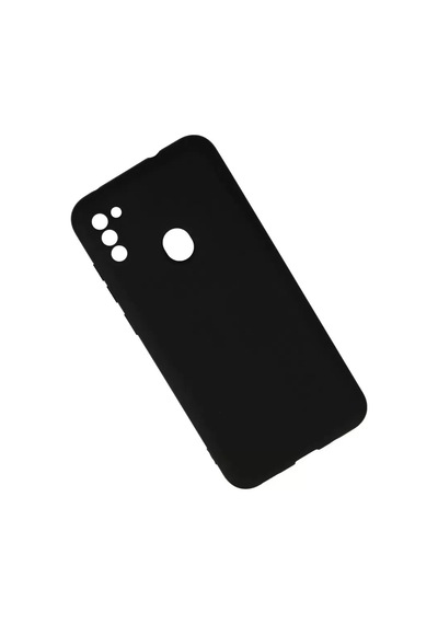 Newface Samsung Galaxy Uyumlu A11 Kılıf Nano İçi Kadife Silikon - Siyah Belirtilmemiş Belirtilmemiş