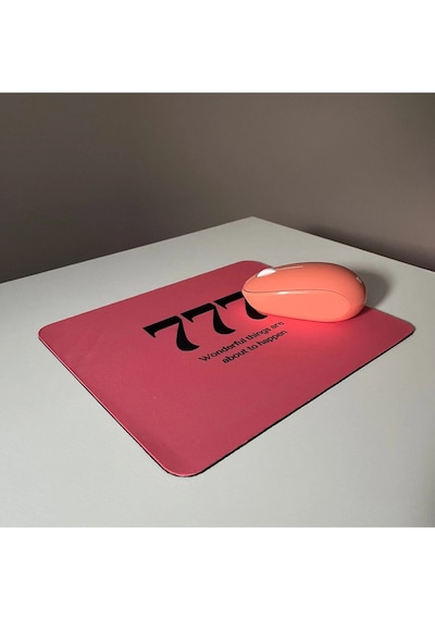 Sevimli Manifest Mouse Pad, 21x17 Cm, Kaymaz Taban, Ev, Ofis Ve Oyun İçin Rahat Ve Yumuşak Mousepad
