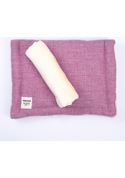 Pawstar Lüx Pet Mat Kedi Köpek Yatağı Yıkanabilir Rose 70-100cm
