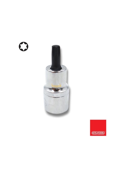 Ceta Form T35 Kısa Tip 1/2'' Torx Uçlu Lokma C28s-t35