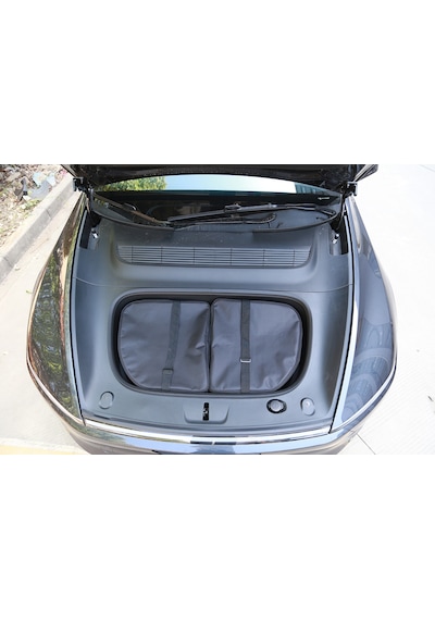 Tesla Model Y Juniper İçin Uyumlu Ön Bagaj Frunk Saklama Çantası Siyah