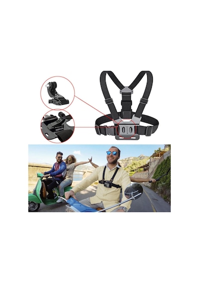 Gplus St009 Gopro Eken Sjcam Aksiyon Kamera Aksesuar Set 9 Parça
