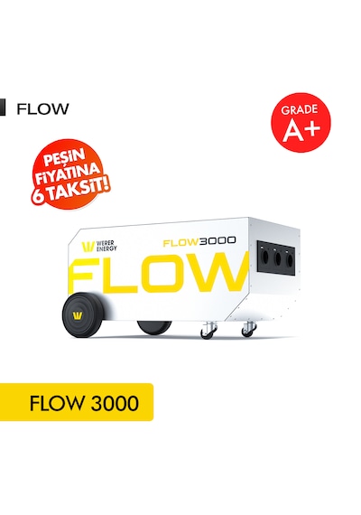 Werer Energy 3000w Flow Taşınabilir Güç İstasyonu