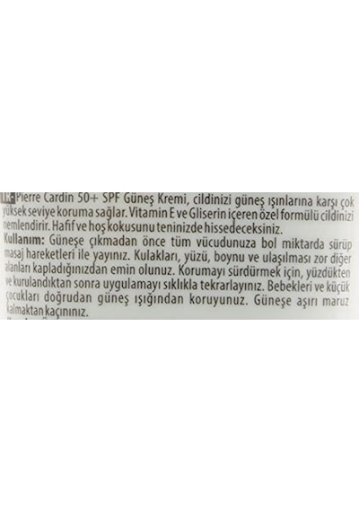 Koruyucu Güneş Kremi 50+ Spf Çok Yüksek Koruma
