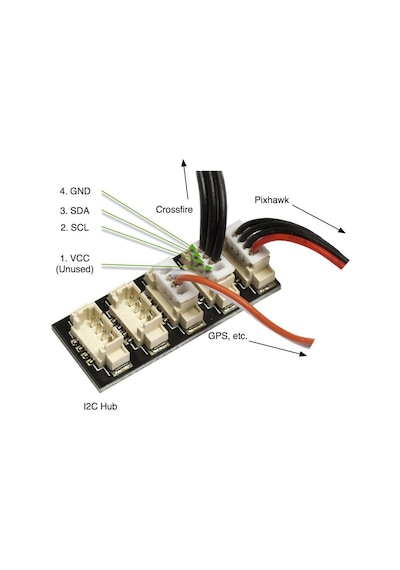 Pixhawk Uçuş Kontrol Kartı i2c Genişleme Modülü