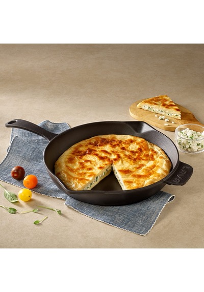 Lava Döküm Kızartma Tavası 30 Cm, Siyah Sku: Smg8690010162342 Açık Gri