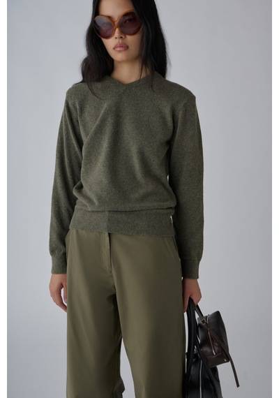 Suud Collection Haki Mona V Yaka Kazak