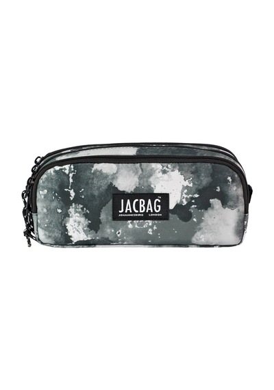 Jacbag Trıple Pouch-üç Bölmeli Kalem Kutusu Triple Pouch-gri Bulut renkli
