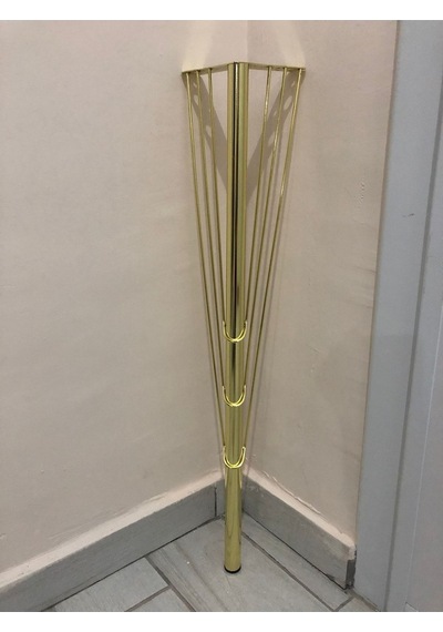 Metal,venüs 71 12 12 Cm Gold, Masa, Dresuar Ayağı 4 Adet
