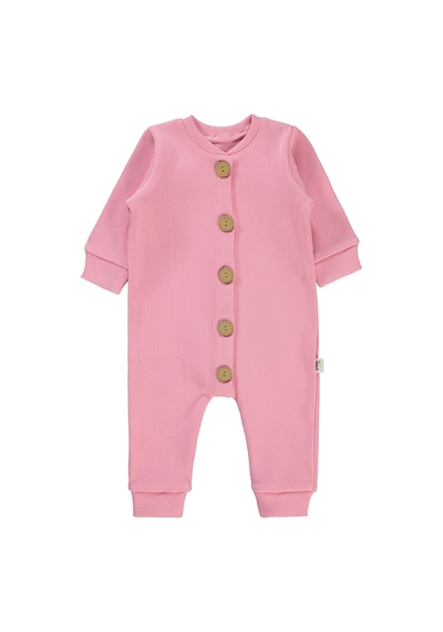Civil Baby Bebek Patiksiz Tulum 1-6 Ay Pembe 08958232823S1-19 Pembe