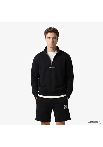 Ecko Myndus Erkek Siyah Sweatshirt 1cf0sw300180 Çok Renkli
