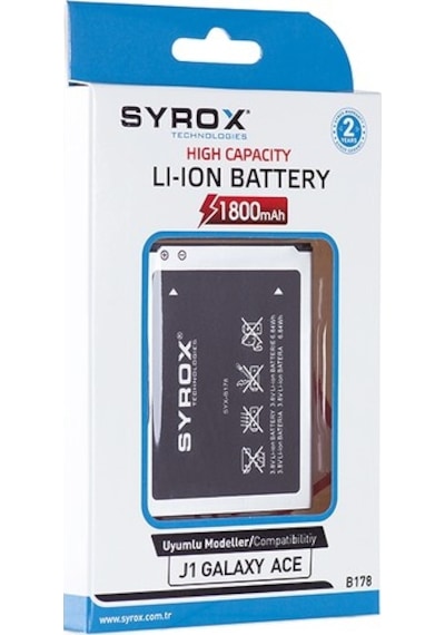 Syrox Syx-B178 Samsung Uyumlu J1 Galaxy Ace Batarya