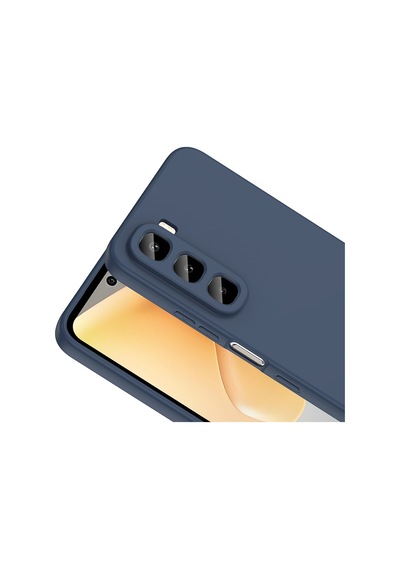 Maks Technology İnfinix Hot 60i 4g Kılıf Mkst Mara Lansman Kapak - Lacivert