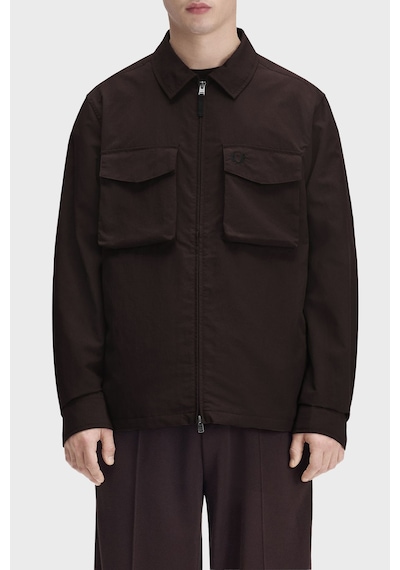 Fred Perry Regular Fit Gömlek Yaka Gömlek Erkek Gömlek M2402 33c Kahve