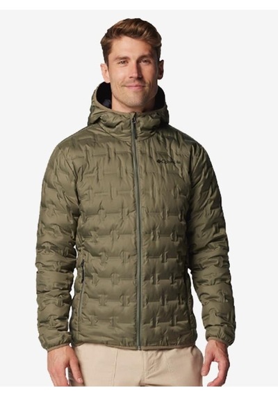 Columbia Wo6610 Delta Ridge Iı Down Hooded Jacket Erkek Mont Haki