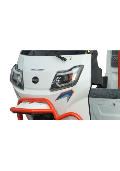 Skyjet Trıon Üç Tekerlekli Elektrikli Moped Beyaz