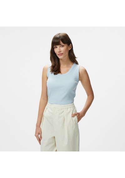 Nautica Kadın Mavi Slim Fit T-shirt Düz 35v422t Mavi