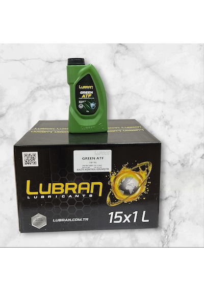 Lubran Yeşil Atf Amortisör Hidrolik Direksiyon Yağı 15 x 1 L