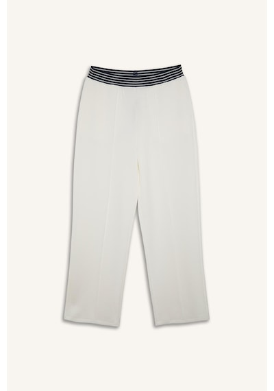 Defacto Straıght Fıt Standart Paça Modal Sporcu Pantolon H4706ax26auer105 Ekru-er105
