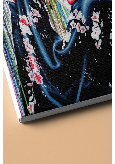 Webstyle Sayılarla Boyama Seti Kasnaklı Boyalı Kadın 40 X 50 Cm