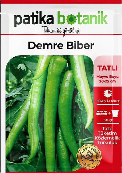 200 Adet Etli Demre Sivri Biber Tohumu