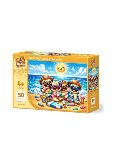 Art Çocuk Yaz Tatili 50 Parça Puzzle