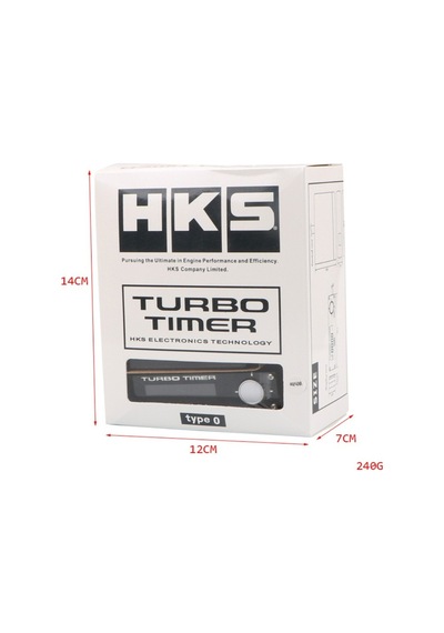 Hks Turbo Timer Saati Zamanlayıcı Turbo Timer Saati Kırmızı Hks / Gosa34