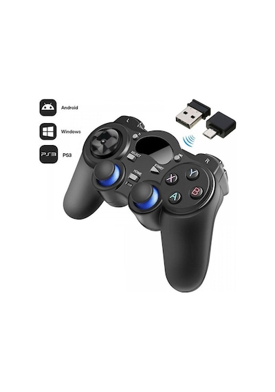 Kablosuz 2.4g Gamepad Oyun Kolu Ps3,pc,android Akıllı Tv,tablet,kablosuz Oyun Kolu